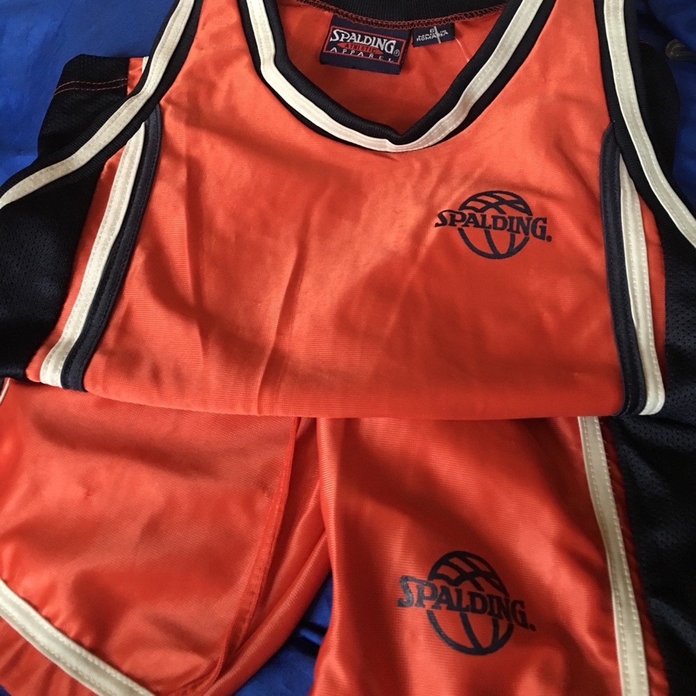 Spalding jersey 2 set pc
